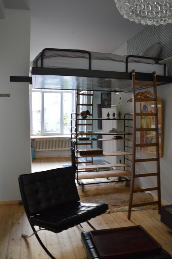 Ferienwohnung La Belletage By Agelandkaai Be With Free Parking Gent Exterior foto